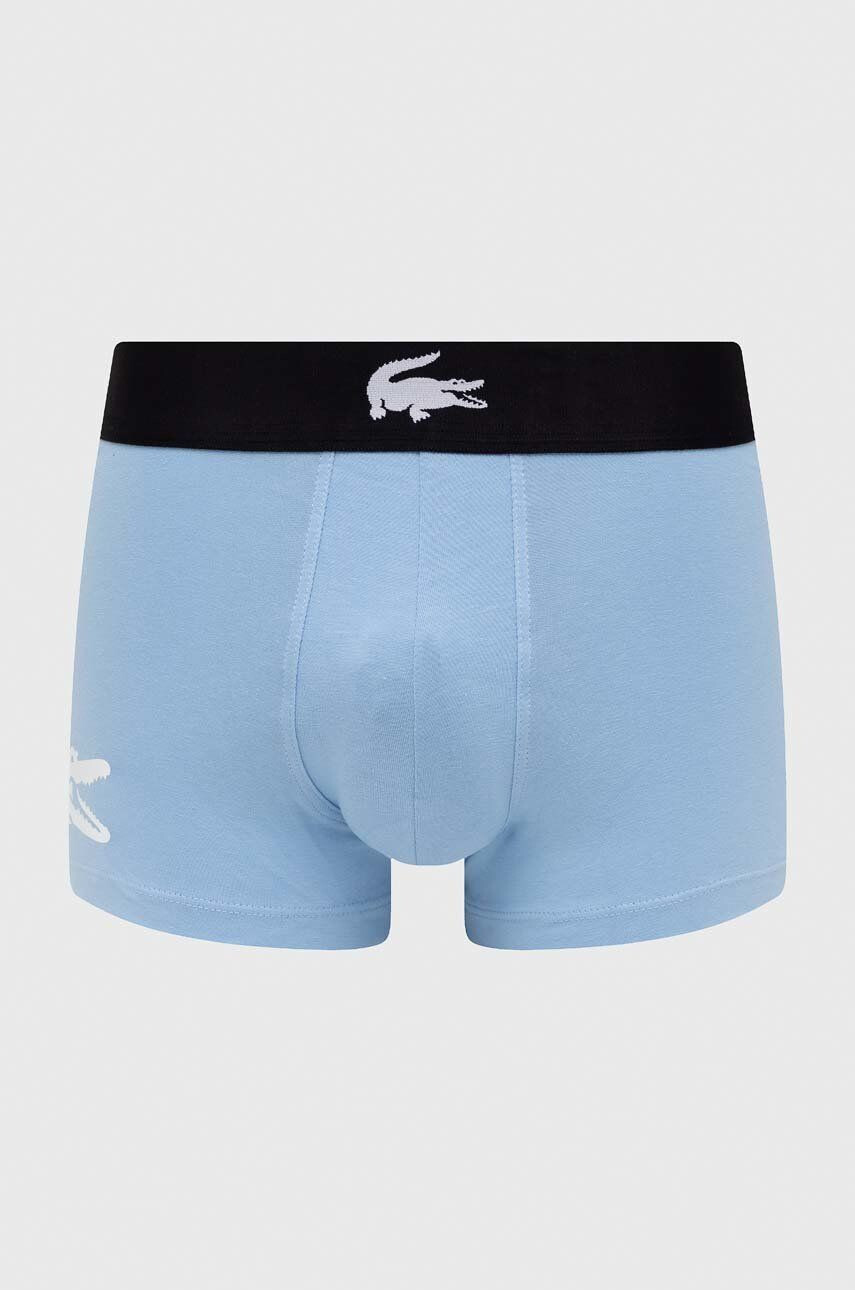 Lacoste Boxerky 3-pack pánské tmavomodrá barva - Pepit.cz