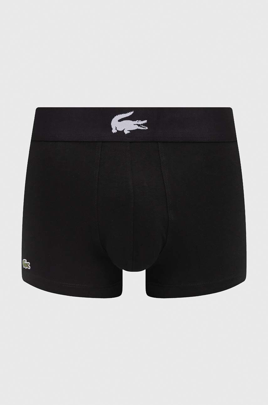 Lacoste Boxerky 3-pack pánské tmavomodrá barva - Pepit.cz