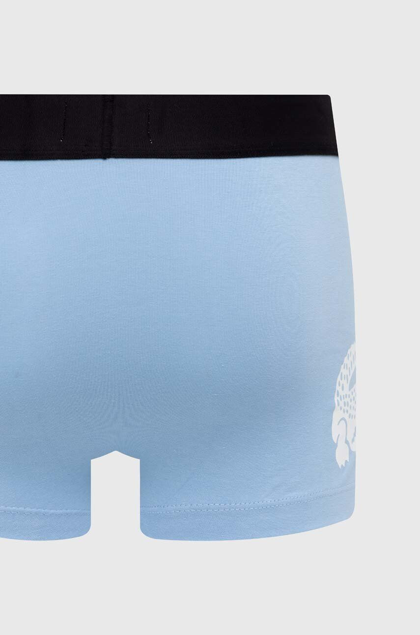 Lacoste Boxerky 3-pack pánské tmavomodrá barva - Pepit.cz