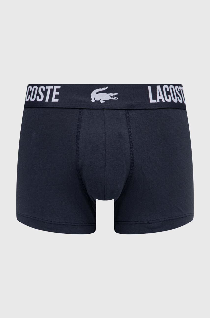 Lacoste Boxerky 3-pack pánské tmavomodrá barva 5H3389-NUA - Pepit.cz