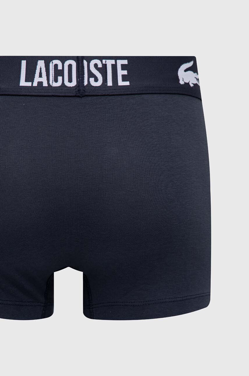 Lacoste Boxerky 3-pack pánské tmavomodrá barva 5H3389-NUA - Pepit.cz