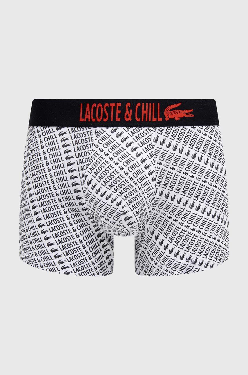 Lacoste Boxerky x Netflix pánské bílá barva - Pepit.cz