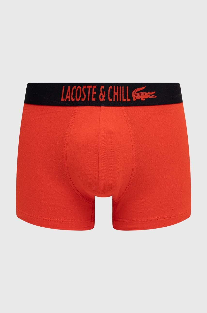 Lacoste Boxerky x Netflix 3-pack pánské černá barva 5H6421-G54 - Pepit.cz