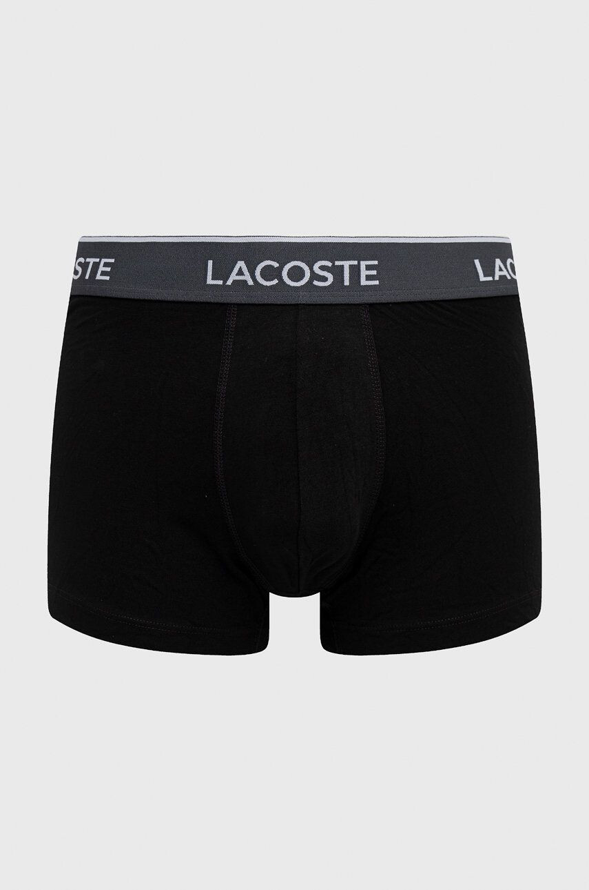 Lacoste Funkční prádlo (3-pak) černá barva 5H3401-9CR - Pepit.cz