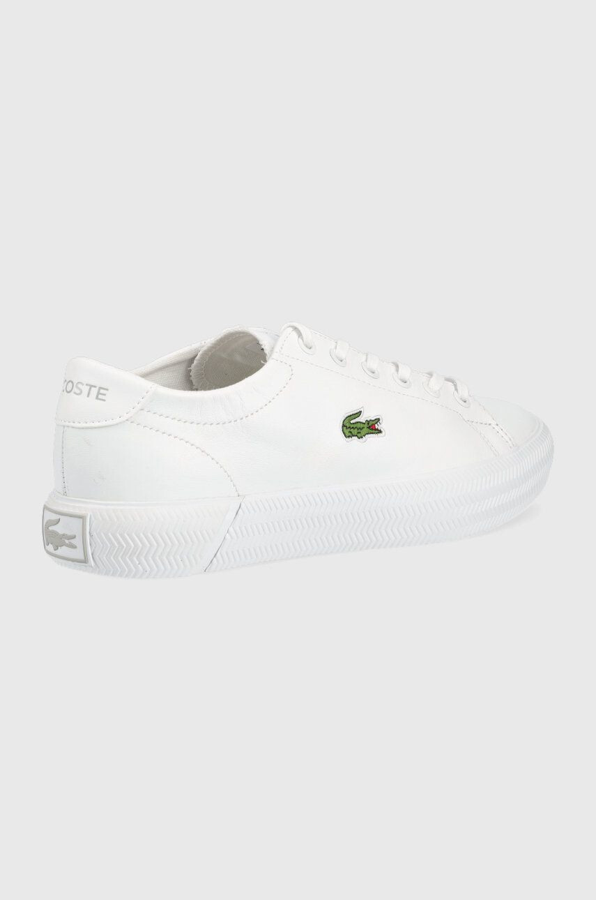 Lacoste Kožené boty Gripshot Bl 21 1 bílá barva - Pepit.cz