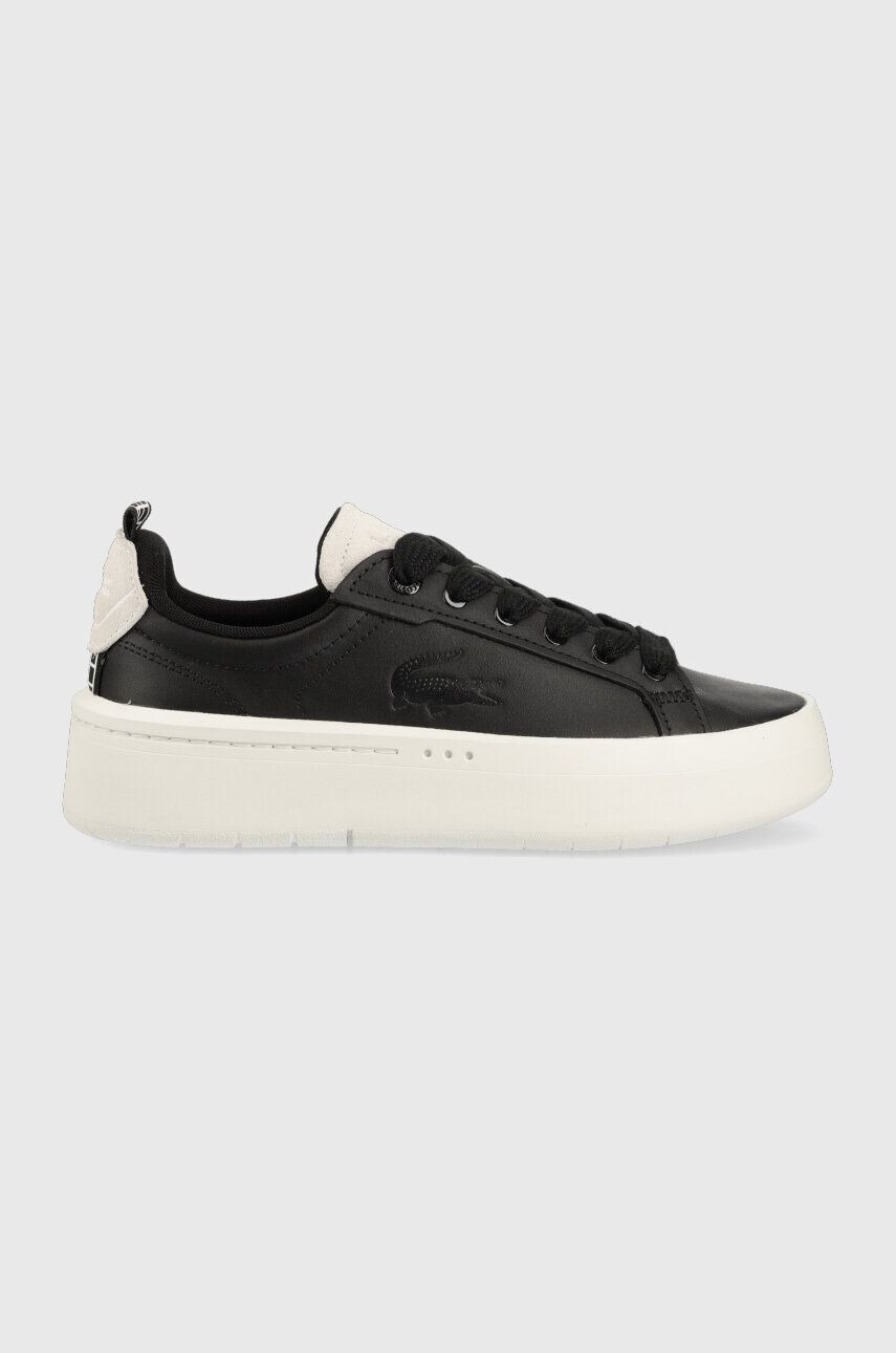 Lacoste Kožené sneakers boty Carnaby černá barva 45SFA0040 - Pepit.cz