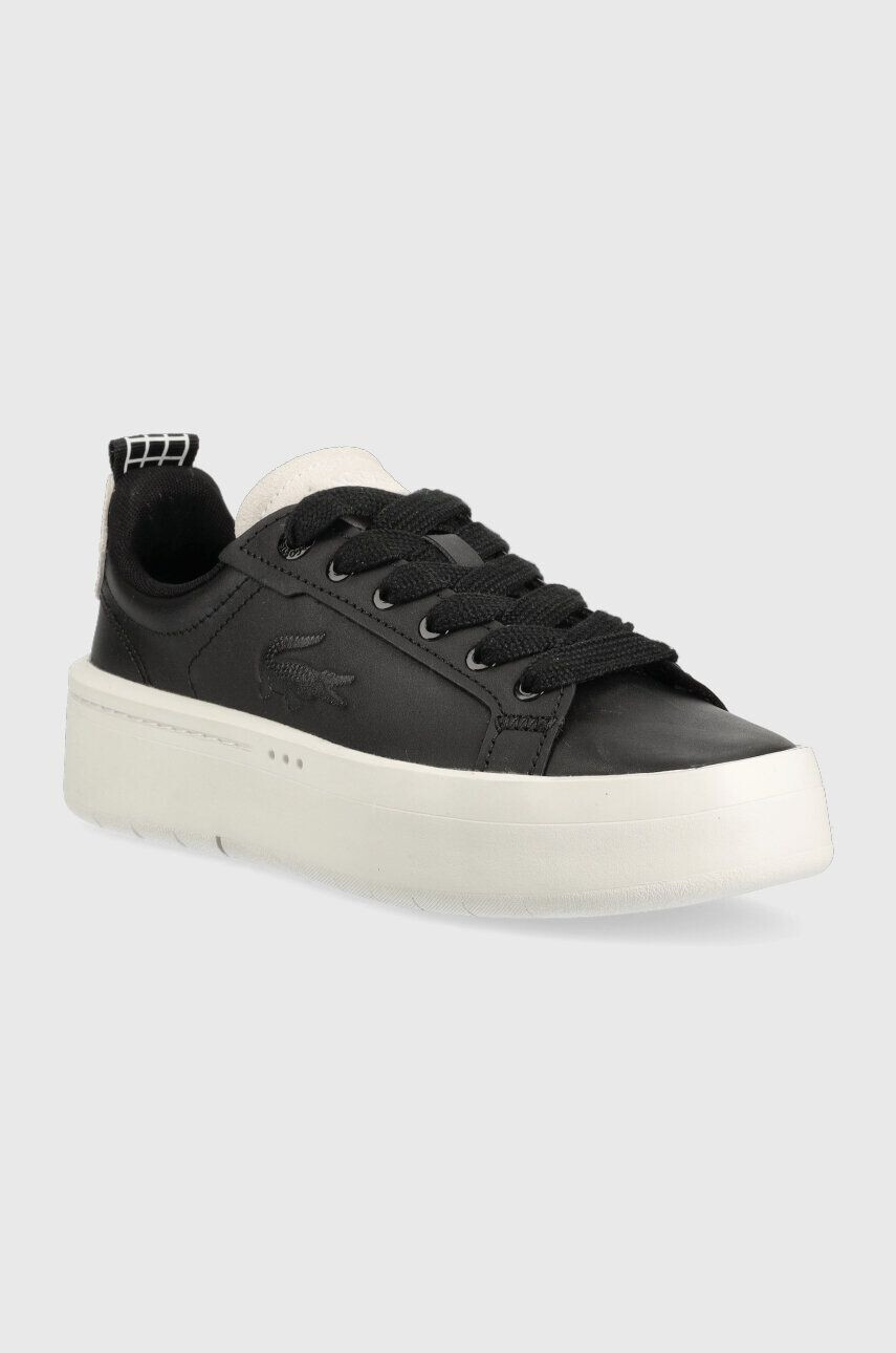 Lacoste Kožené sneakers boty Carnaby černá barva 45SFA0040 - Pepit.cz