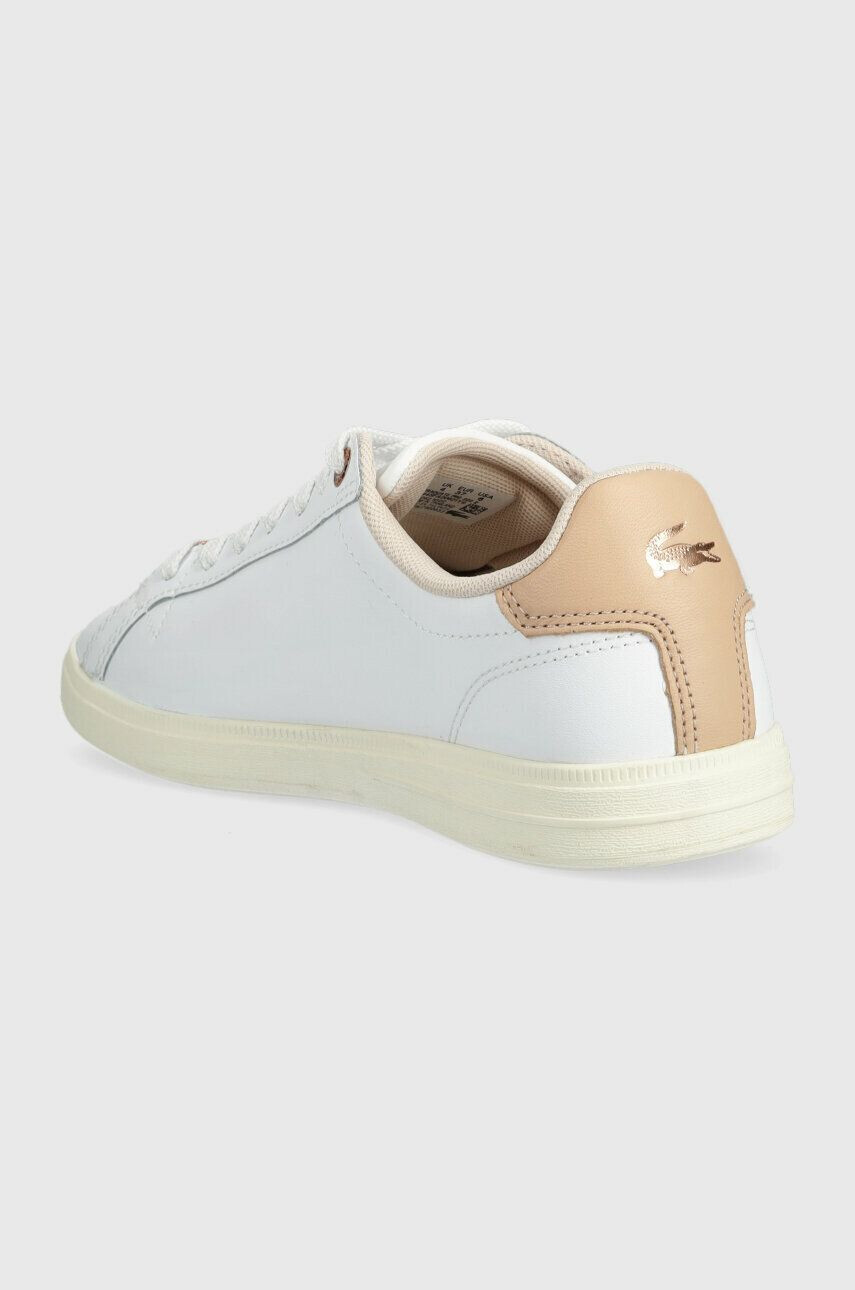 Lacoste Kožené sneakers boty GRADUATE PRO bílá barva 44SFA0062 - Pepit.cz