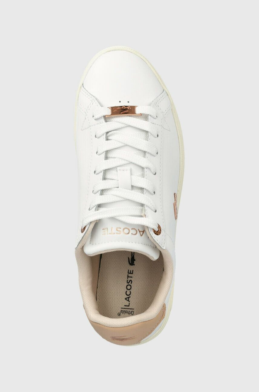 Lacoste Kožené sneakers boty GRADUATE PRO bílá barva 44SFA0062 - Pepit.cz