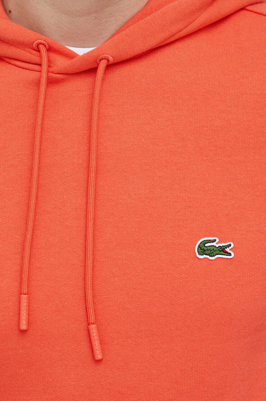 Lacoste Mikina pánská fialová barva s kapucí hladká SH9623-031 - Pepit.cz