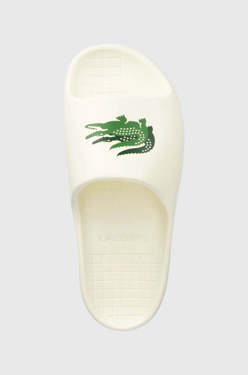 Lacoste Pantofle Serve 2.0. EVO dámské bílá barva na platformě 45CFA0005 - Pepit.cz