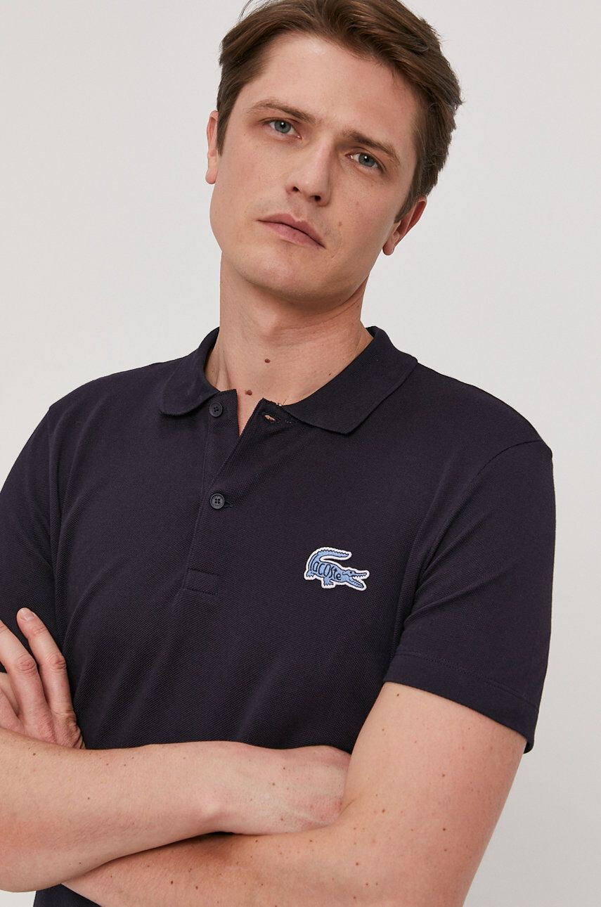 Lacoste Bavlněné polo tričko vínová barva PH4012-001 - Pepit.cz