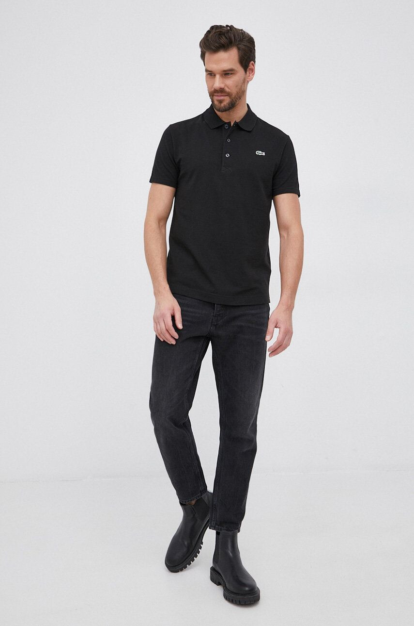 Lacoste Bavlněné polo tričko tmavomodrá barva PH4012-001 - Pepit.cz