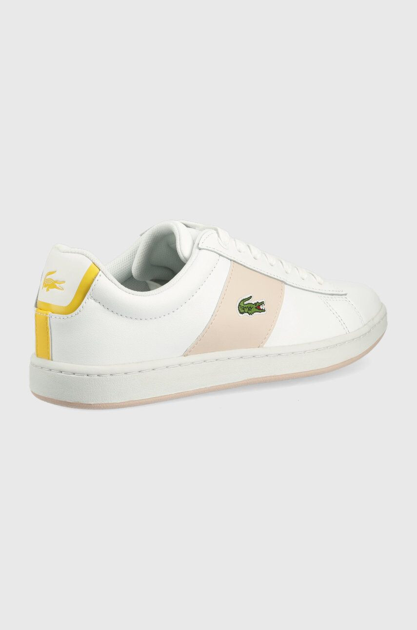 Lacoste Sneakers boty Carnaby Evo 0722 4 bílá barva - Pepit.cz