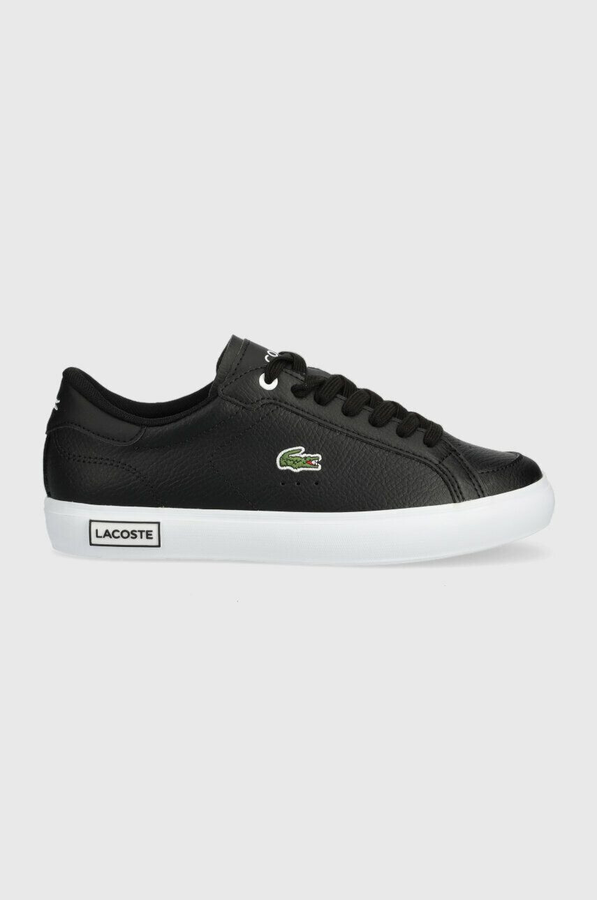 Lacoste Sneakers boty POWERCOURT černá barva 44SFA0077 - Pepit.cz