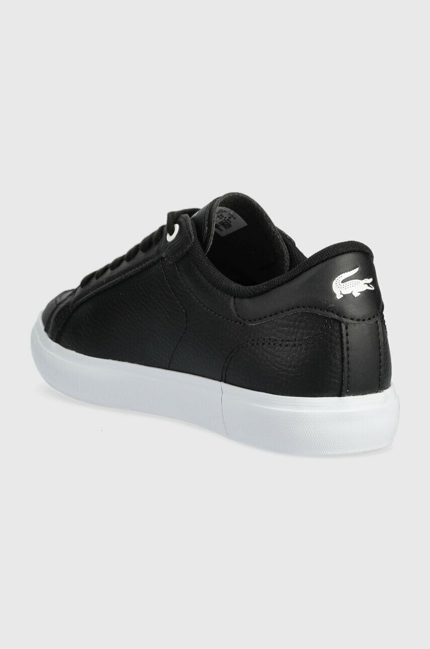 Lacoste Sneakers boty POWERCOURT černá barva 44SFA0077 - Pepit.cz