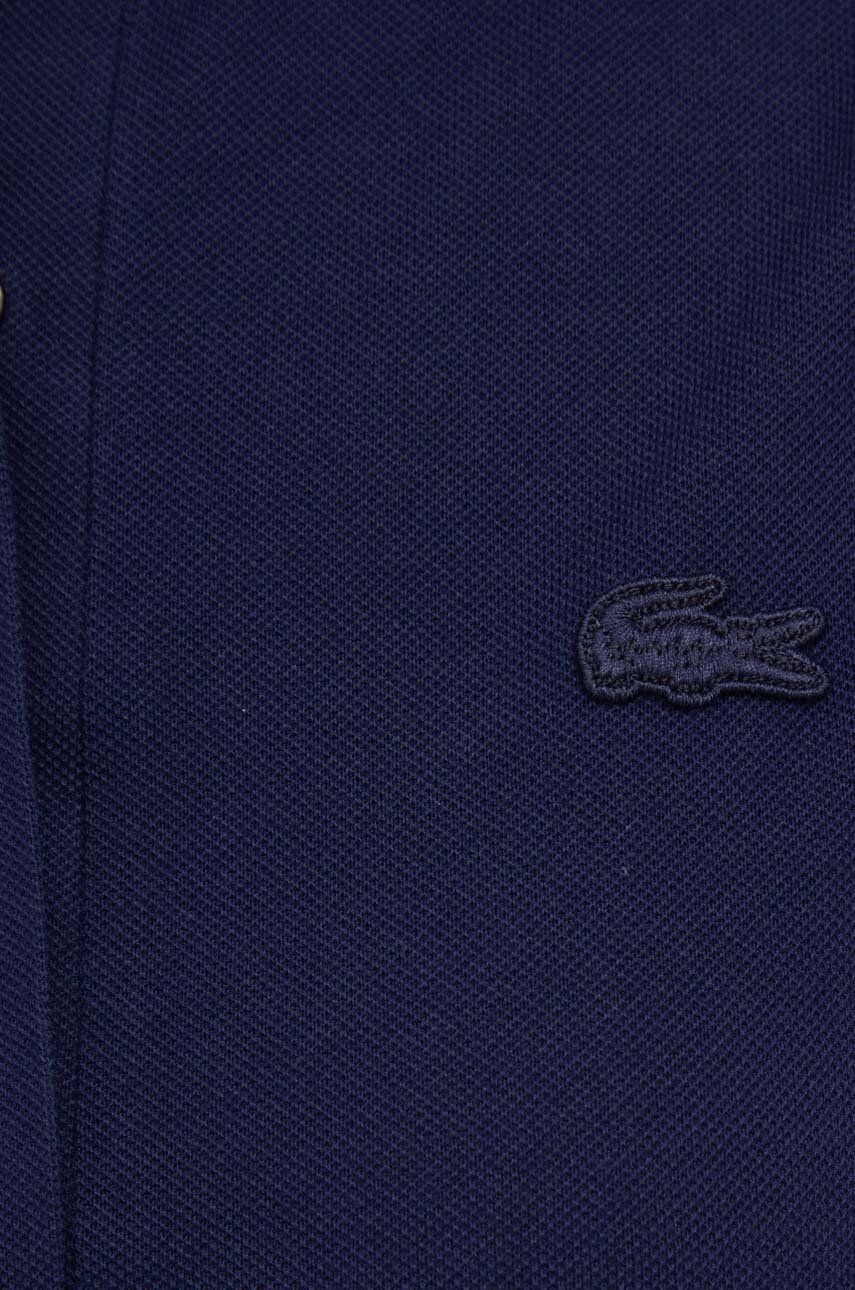 Lacoste Top dámský tmavomodrá barva s límečkem - Pepit.cz