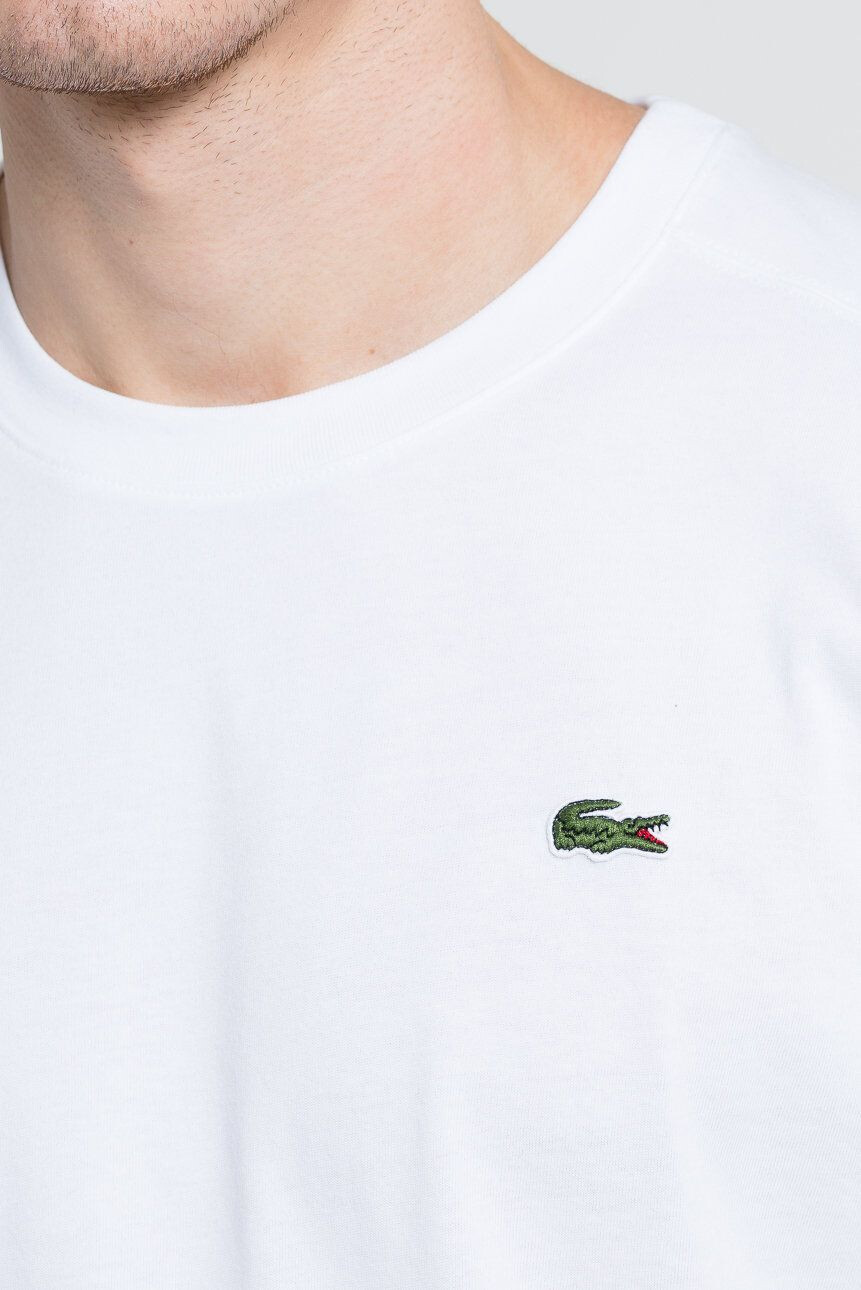 Lacoste Tričko bílá barva hladké TH7618-001 - Pepit.cz