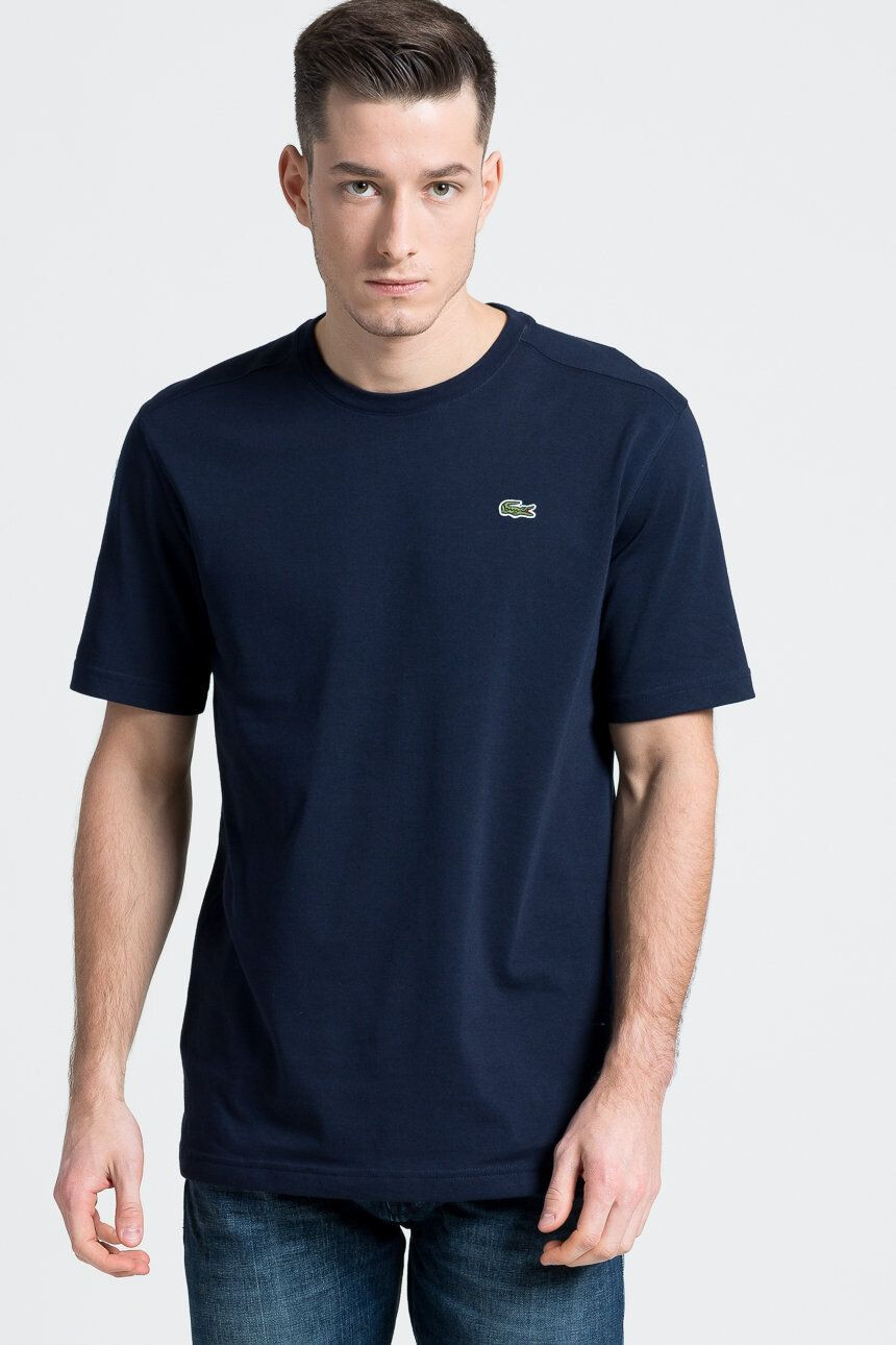 Lacoste Tričko tmavomodrá barva hladké TH7618-001 - Pepit.cz