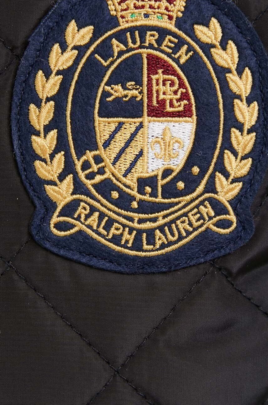 Lauren Ralph Lauren Bunda dámská černá barva přechodná - Pepit.cz