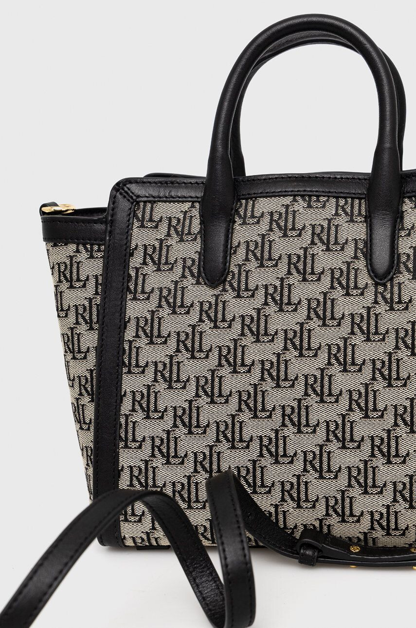 Lauren Ralph Lauren Kabelka černá barva - Pepit.cz