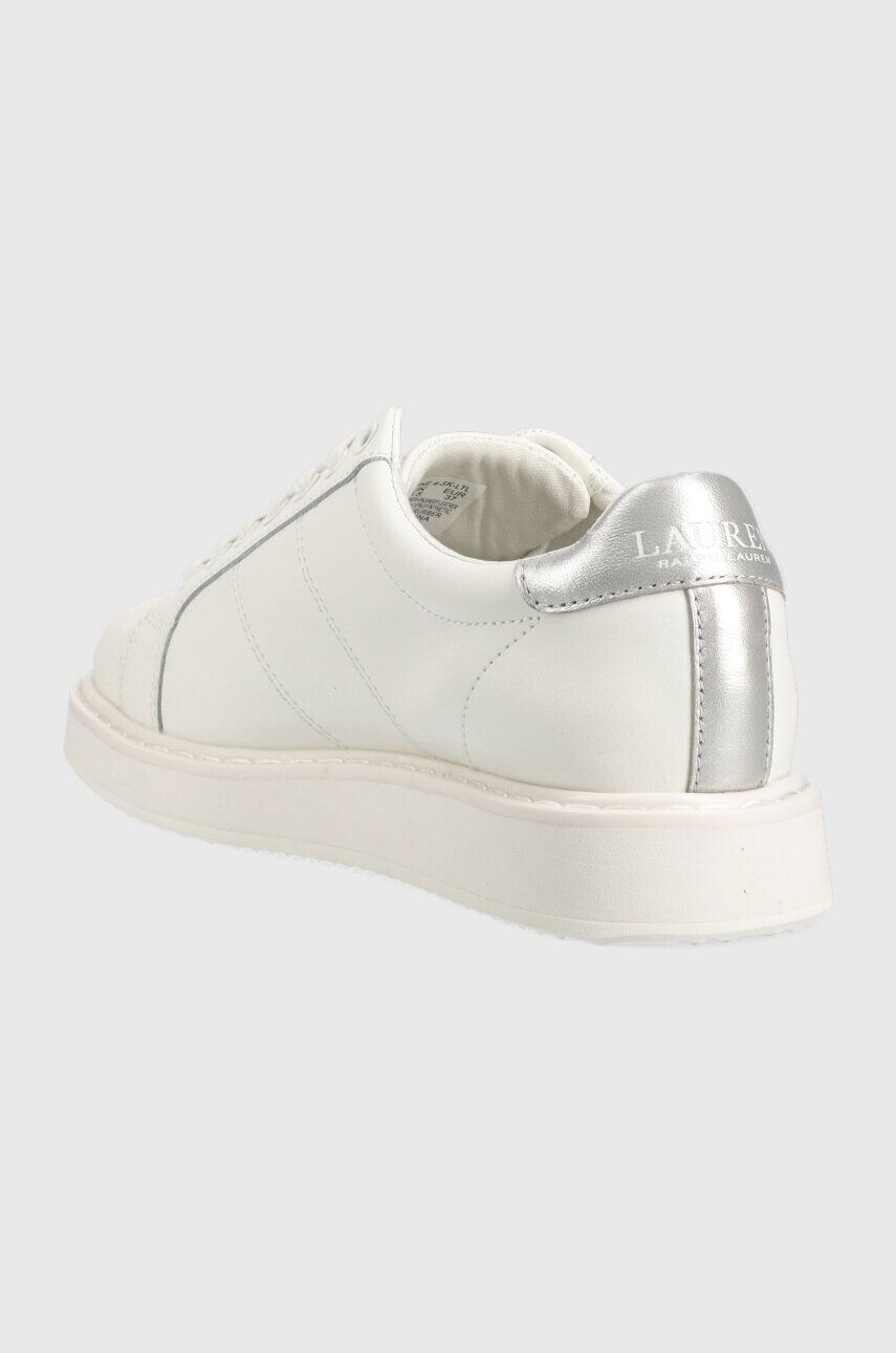 Lauren Ralph Lauren Kožené sneakers boty Angeline bílá barva 802904945001 - Pepit.cz