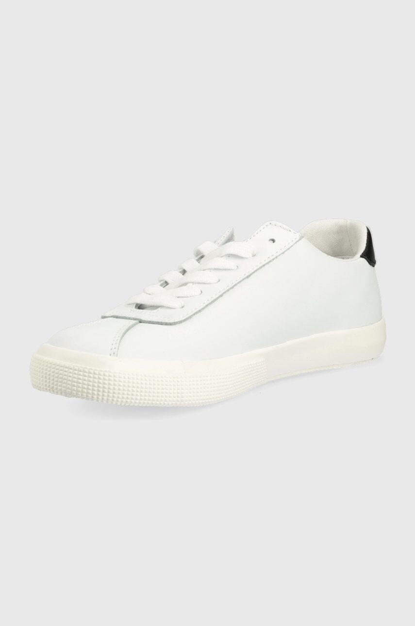 Lauren Ralph Lauren Kožené sneakers boty Janele - Pepit.cz