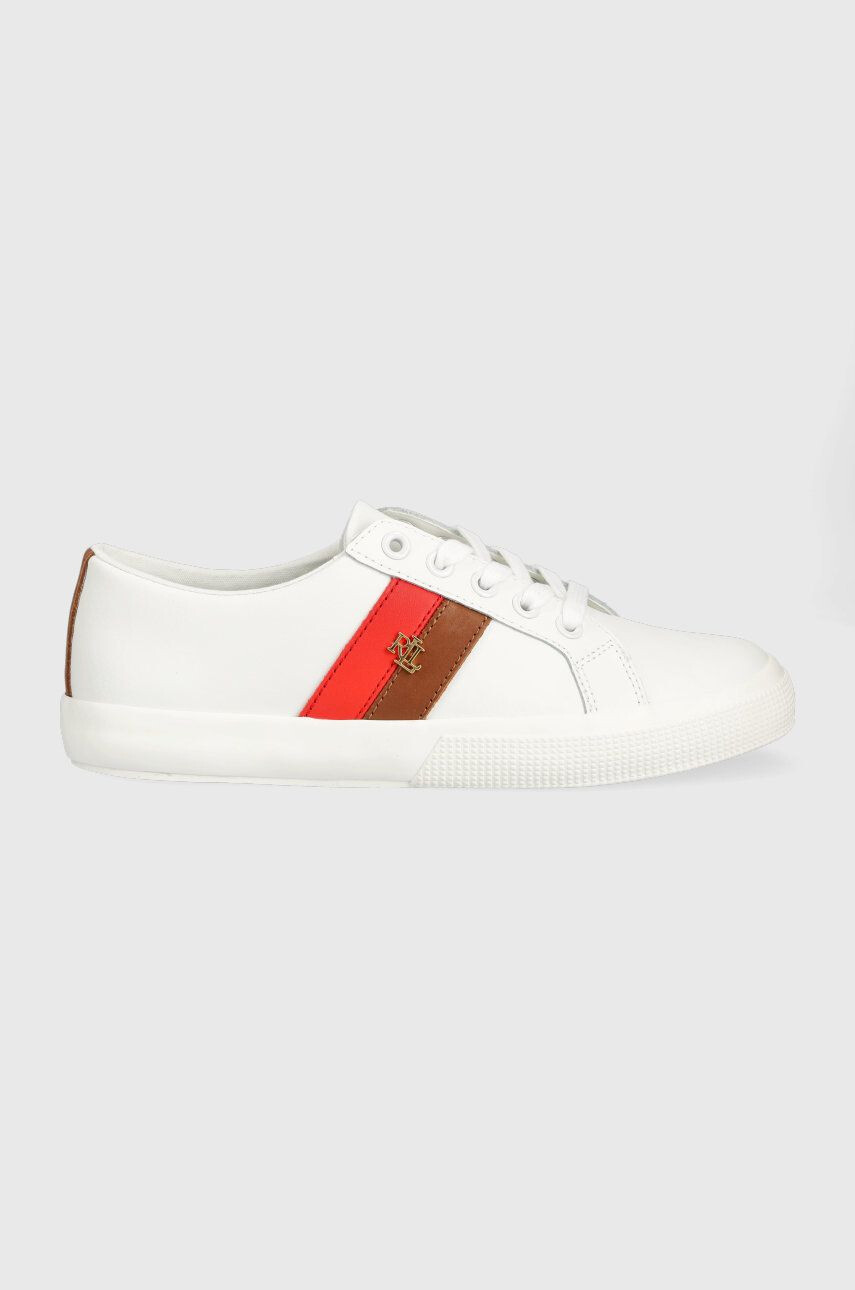 Lauren Ralph Lauren Kožené sneakers boty Janson Ii - Pepit.cz