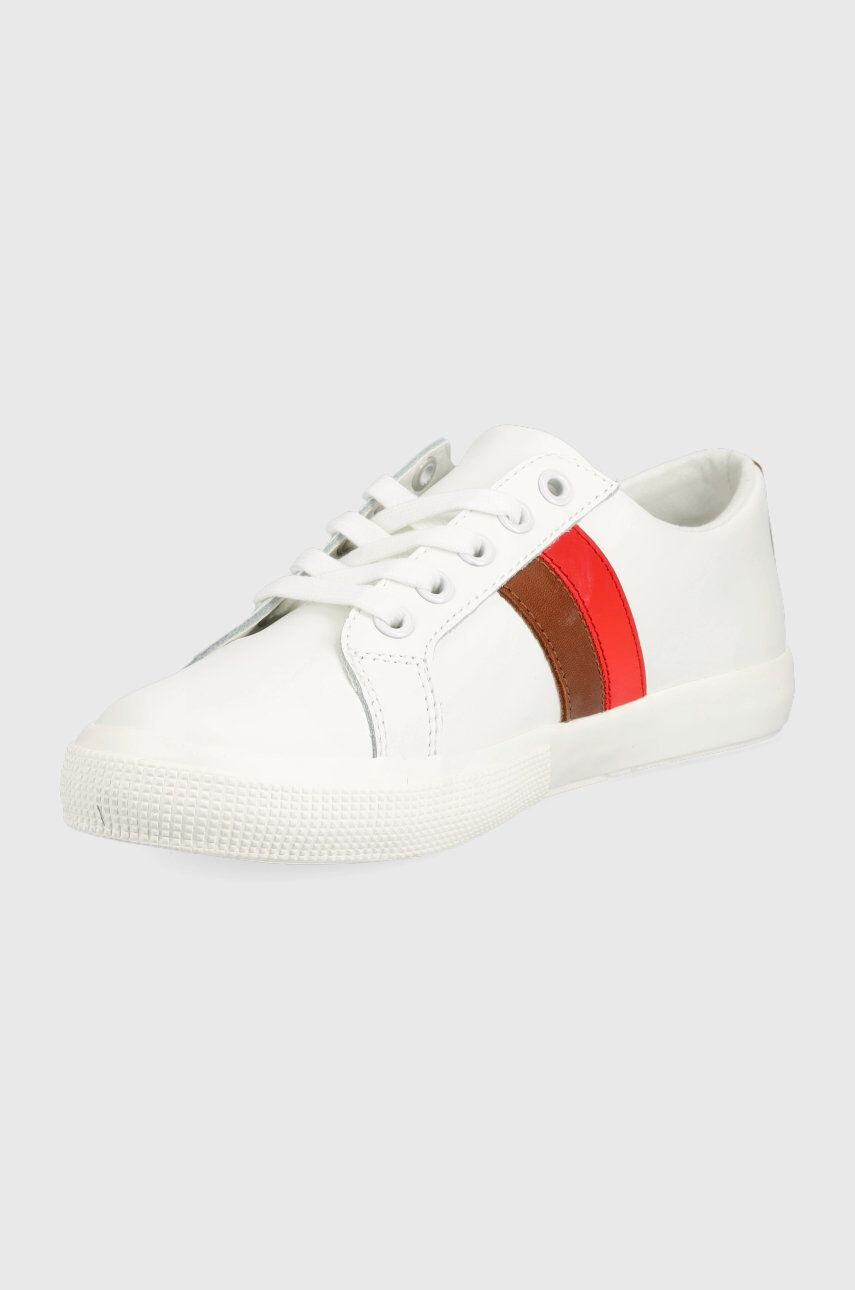 Lauren Ralph Lauren Kožené sneakers boty Janson Ii - Pepit.cz