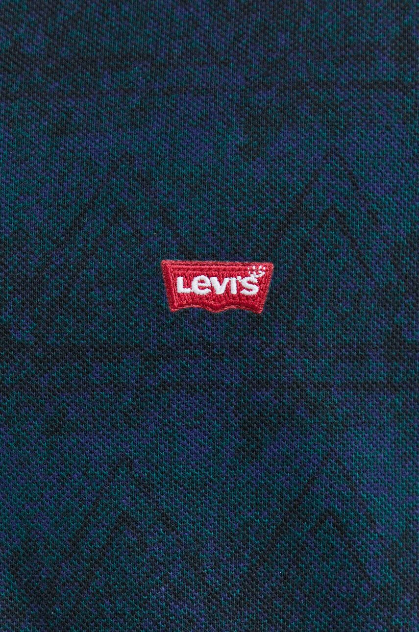 Levi's Bavlněné polo tričko tmavomodrá barva - Pepit.cz