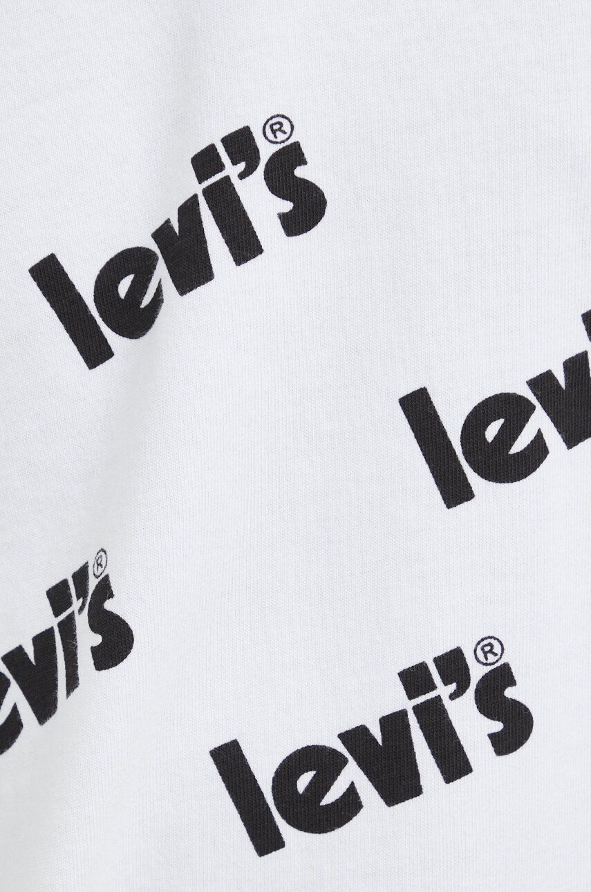 Levi's Bavlněné tričko bílá barva - Pepit.cz