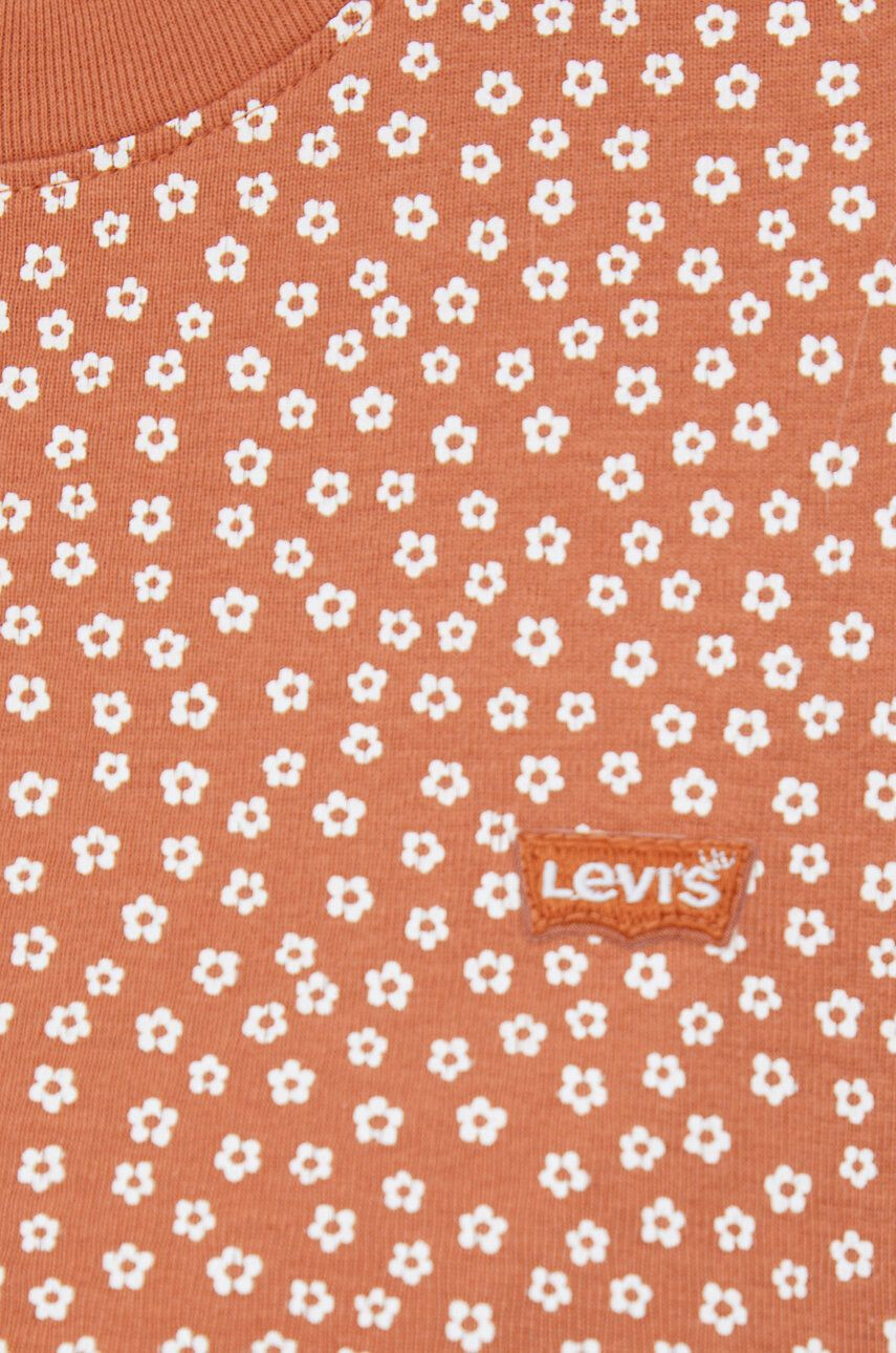 Levi's Bavlněné tričko oranžová barva - Pepit.cz