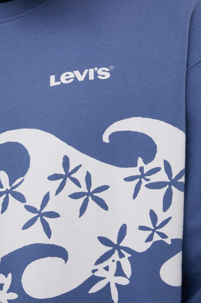 Levi's Bavlněná mikina pánská s potiskem - Pepit.cz