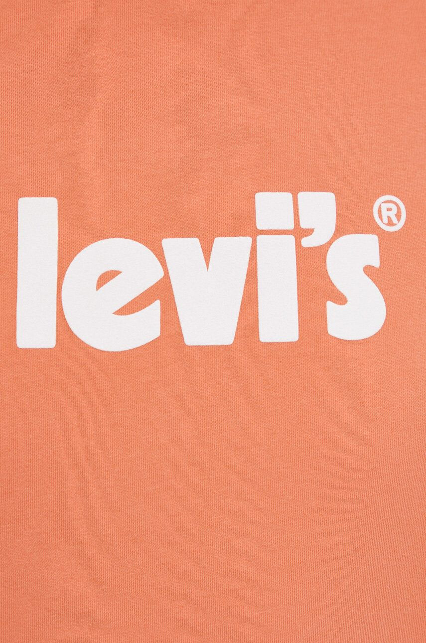 Levi's Bavlněné tričko oranžová barva 17369.1839-Reds - Pepit.cz