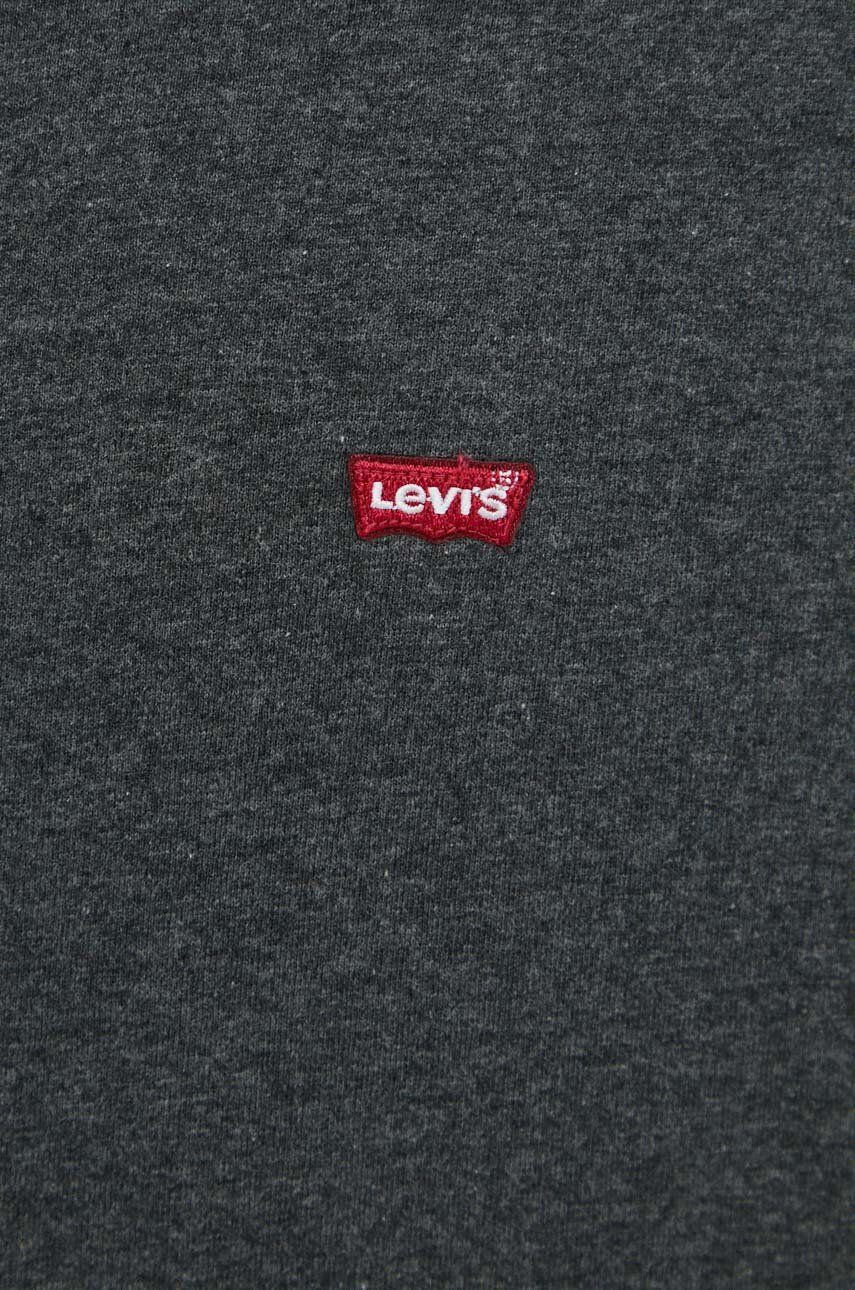 Levi's Bavlněné tričko šedá barva - Pepit.cz