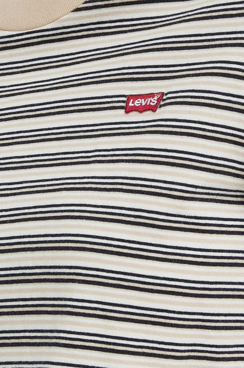 Levi's Bavlněné tričko béžová barva - Pepit.cz