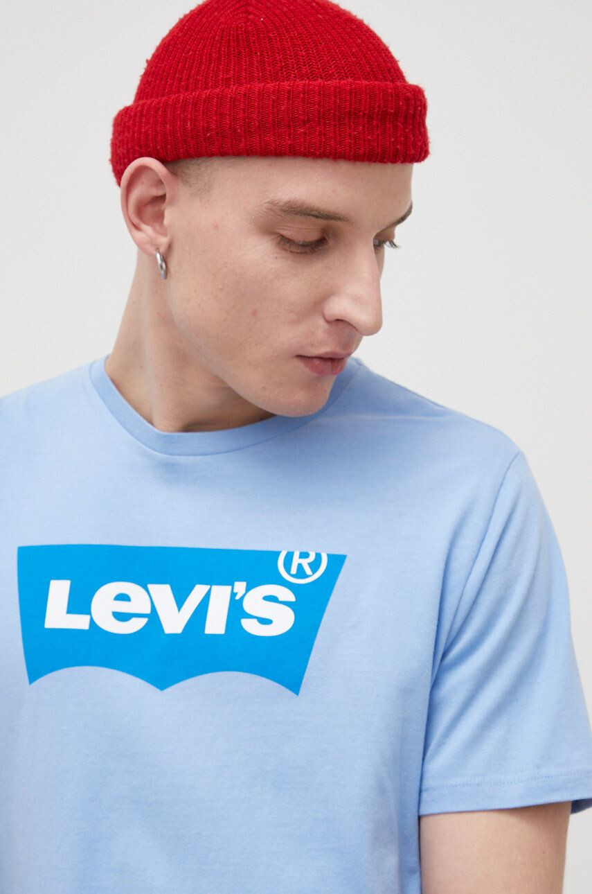 Levi's Bavlněné tričko s potiskem - Pepit.cz