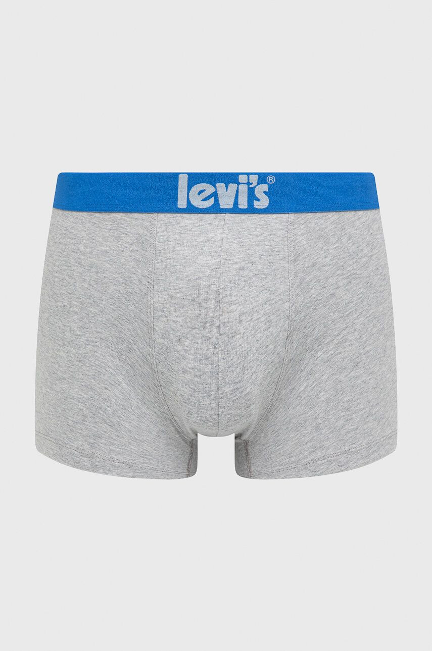 Levi's Boxerky pánské šedá barva - Pepit.cz