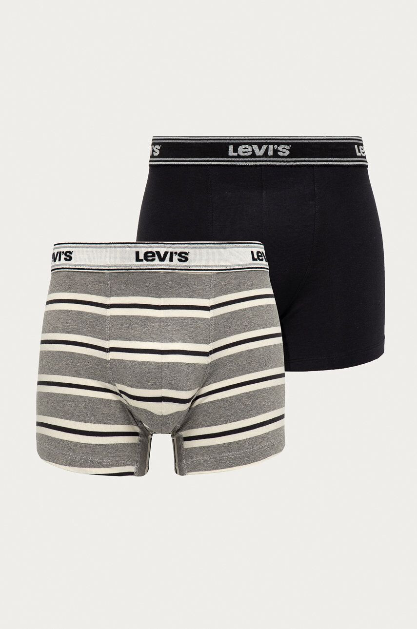 Levi's Boxerky pánské šedá barva - Pepit.cz