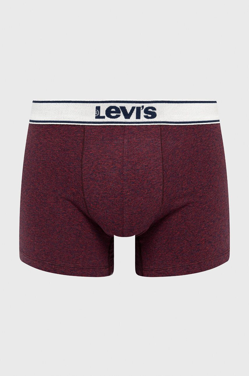 Levi's Boxerky pánské hnědá barva 37149.0401-red - Pepit.cz