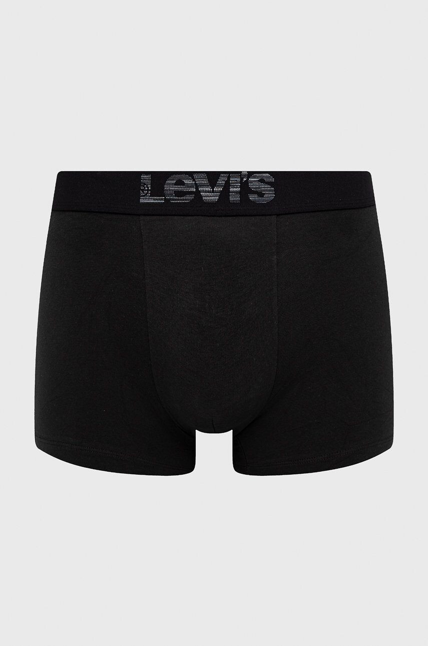 Levi's Boxerky pánské černá barva 37149.0625-greyblack - Pepit.cz