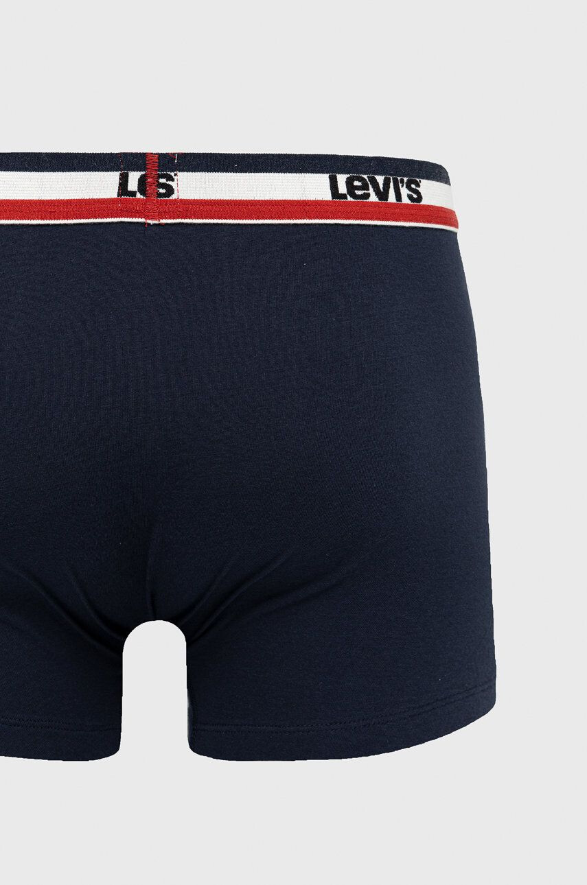 Levi's Boxerky pánské černá barva 37149.0544-blackgreym - Pepit.cz