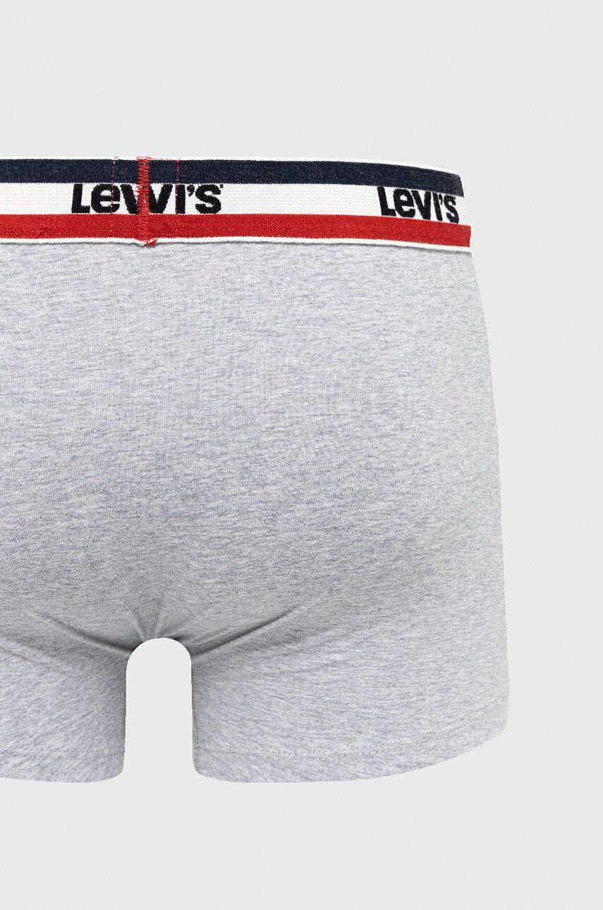 Levi's Boxerky pánské tmavomodrá barva 37149.0542-navygreyme - Pepit.cz