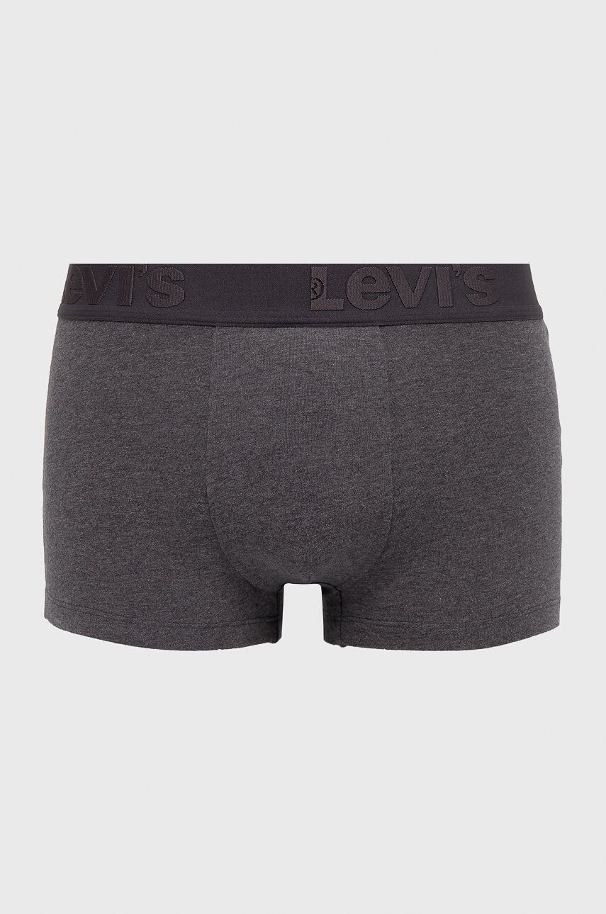 Levi's Boxerky pánské šedá barva 37149.0423-greymelang - Pepit.cz