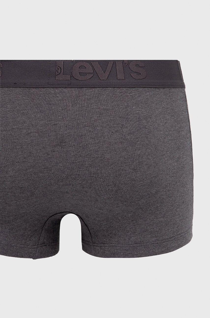 Levi's Boxerky pánské šedá barva 37149.0423-greymelang - Pepit.cz