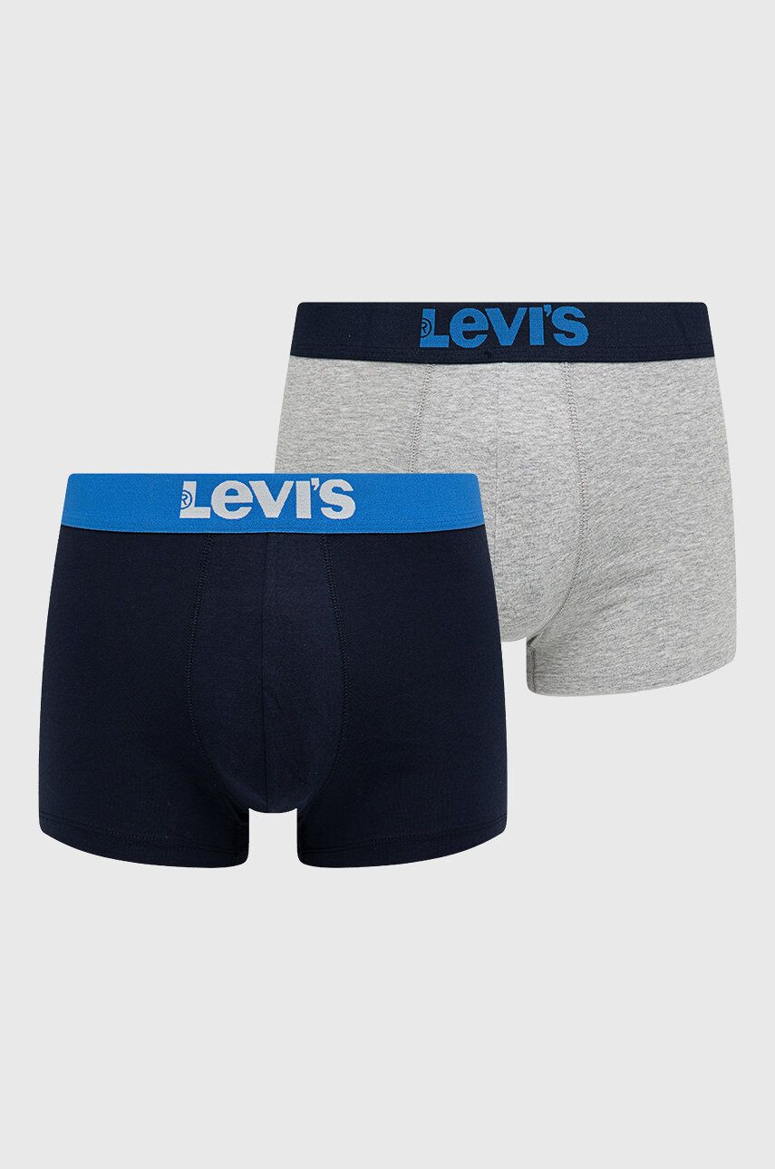 Levi's Boxerky pánské tmavomodrá barva - Pepit.cz