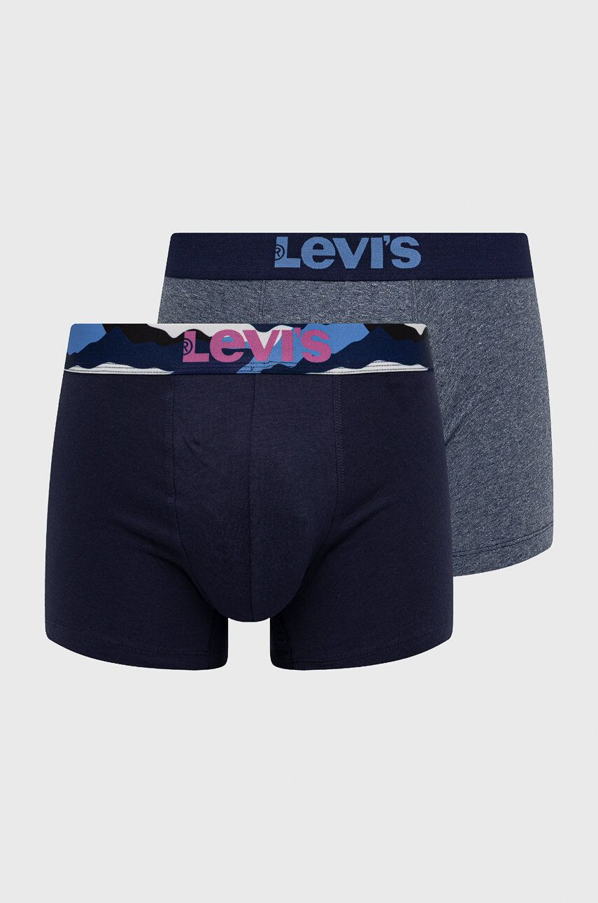 Levi's Boxerky pánské tmavomodrá barva - Pepit.cz