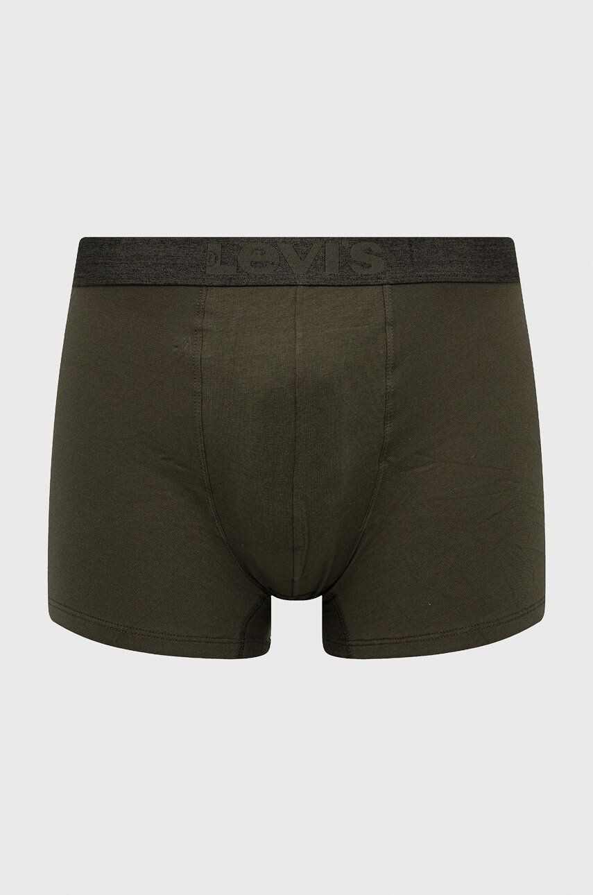 Levi's Boxerky pánské zelená barva 37149.0732-khaki - Pepit.cz