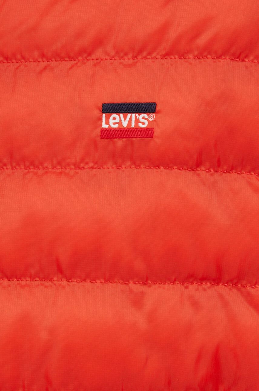 Levi's Bunda pánská červená barva přechodná - Pepit.cz