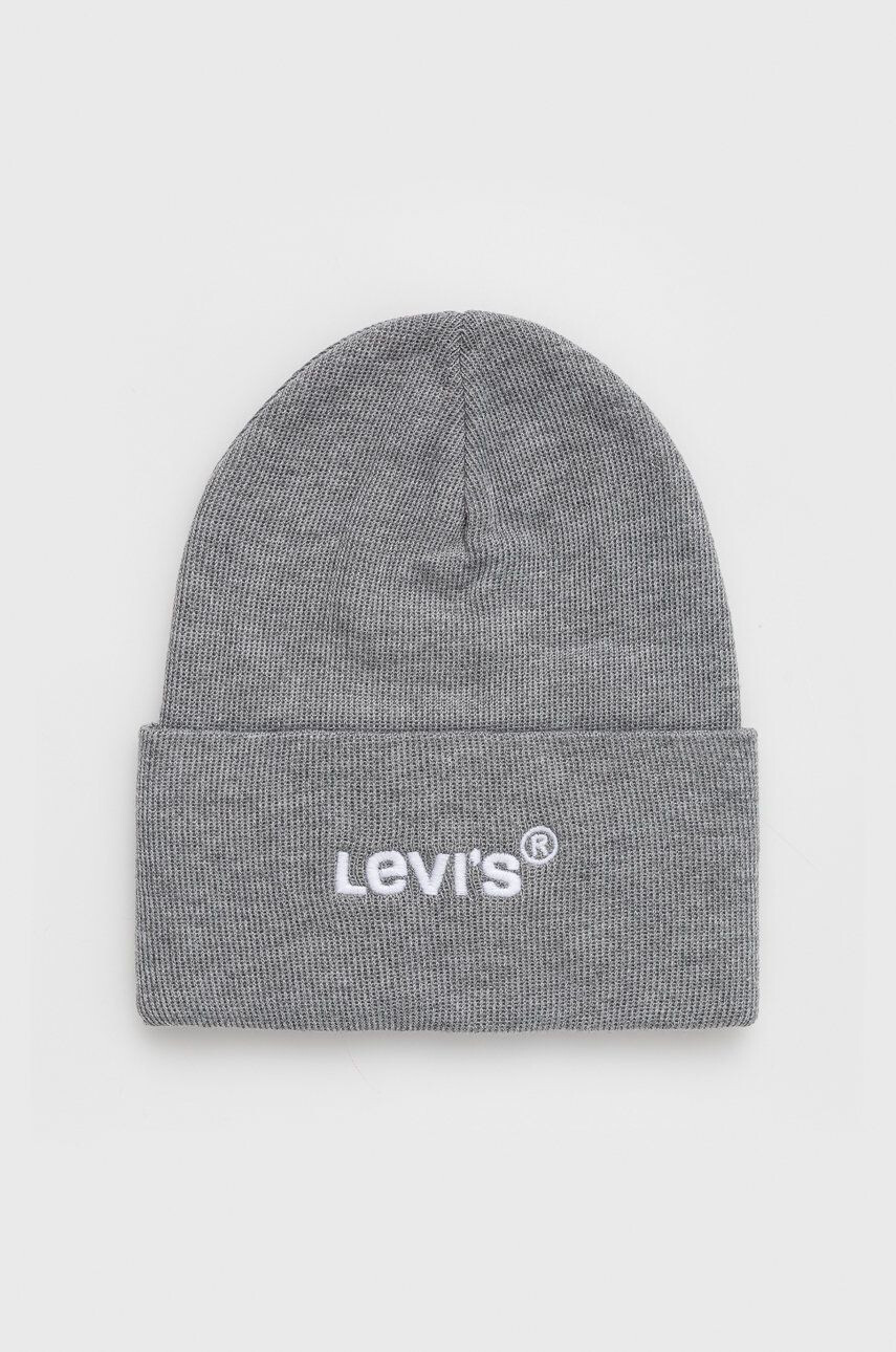 Levi's Čepice šedá barva D5548.0005-55 - Pepit.cz